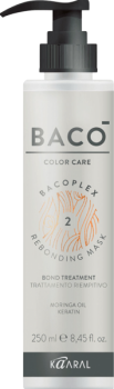Baco Color Care Bacoplex Rebonding Mask (Реконструирующая маска для волос, шаг 2), 250 мл