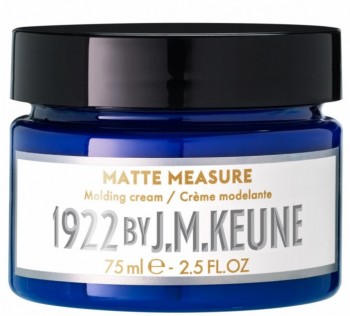 1922 Matte Measure Molding Cream (Моделирующий крем с матирующим эффектом), 75 мл