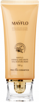 Mayflo Wrinkle And White Vital Moisture Cream (Увлажняющий крем с омолаживающим эффектом), 100 гр