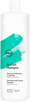 360 Be Curl Shampoo (Дисциплинирующий шампунь для вьющихся и волнистых волос), 450 мл
