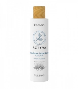 Kemon Actyva Nutrizone Istantanea Cream (Крем несмываемый для питания сухих и ослабленных волос), 150 мл