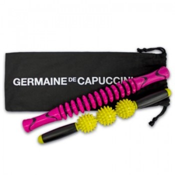 Germaine De Capuccini Perfect Forms Gym Massage Accessories (Набор массажных аксессуаров в холщовом чехле), 2 шт.