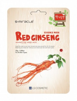 S+Miracle Red Ginseng Essence Mask (    ), 25  - ,   