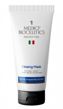 Closing mask (Сужающая поры маска после чистки лица для проведения косметологического ухода с оксидом цинка, каолином и комплексом кислот: салициловой, янтарной, линоевой и ланоленовой), 200 мл