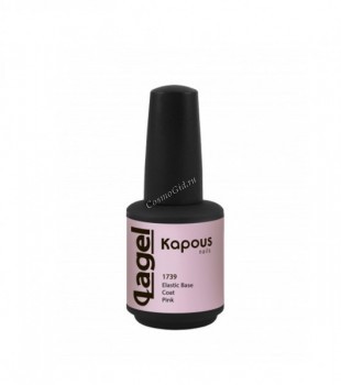 Kapous Эластичное базовое покрытие розовое "Elastic Base Coat Pink " "Lagel", 15 мл
