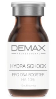 Demax Hydra Schock Pro-Dna Booster (Гидро-шок бустер с гиалуроновой кислотой), 10 мл