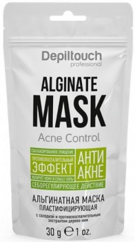 Acne Control Alginate Mask (Альгинатная маска с солодкой и противовоспалительным экстрактом ним), 30 г