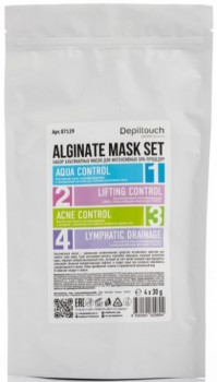 Alginate Mask Set (Набор альгинатных масок для интенсивных SPA-процедур), 4*30г