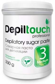 Medium Depilatory Sugar Paste (Сахарная паста для депиляции №3 Средняя)