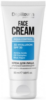 SPF 30 Aqua Control Face Cream (Крем для лица ультраувлажняющий для сухой и обезвоженной кожи), 50 мл