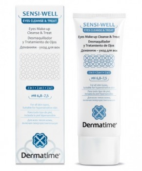 SENSI-WELL Eyes Make-Up Cleanse & Treat (Демакияж – уход для век), 100 мл