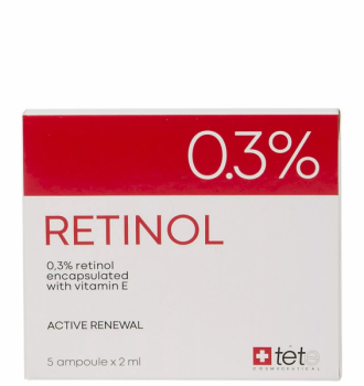 TETe Cosmeceutical Retinol Ampoule (Ампулы с ретинолом), 5 шт x 2 мл