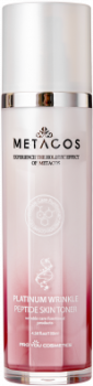 Metacos Platinum Wrinkle Peptide Skin Toner (Тоник с пептидами против морщин), 130 мл