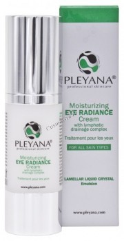 Pleyana Moisturizing Eye Radiance Cream with Lymphatic Drainage Complex (-       ), 30  - ,   