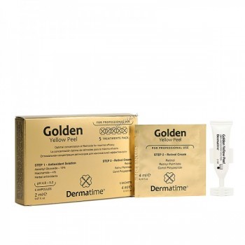 Dermatime GOLDEN YELLOW PEEL  , 5 .  2  + 5   4  - ,   