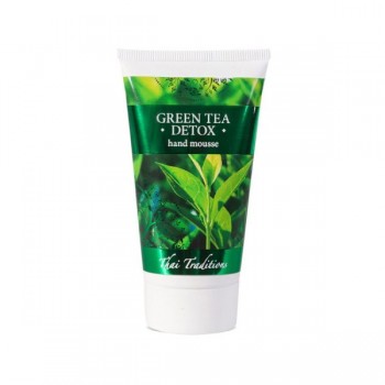 Green Tea Detox Hand Mousse (Мусс для рук Зеленый Чай Детокс), 75 мл