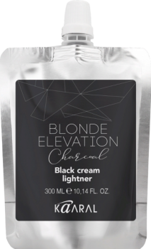 Blonde Elevation Charcoal Black Cream Lightener (Чёрный угольный осветляющий крем для волос), 250 мл