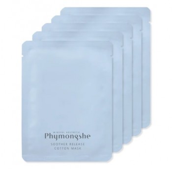 Soother Release Cotton Mask (Омолаживающая маска с пептидами), 5 шт.*30 г