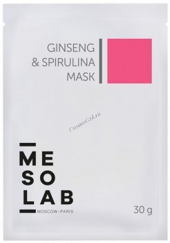 Mesolab Ginseng & Spirulina Mask (    ), 30  - ,   