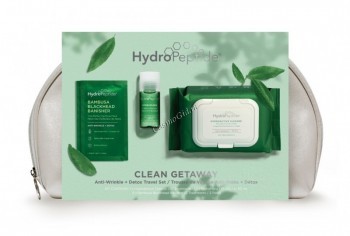 HydroPeptide Kit-Clean Get Away-Green (Дорожный набор в косметичке)