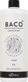 Baco Color Glaze Clear (Кондиционирующий оттеночный колор-гель, нейтральный оттенок), 500 мл
