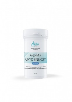 Альпика Algo mix Cryo Energy (Альгинатная противоотечная крио-маска с ментолом и спирулиной для кожи лица и тела)
