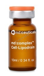 MD Ceuticals MD Complex TM Cell-Lipodrain CxCL (Липолитический, антицеллюлитный и дренажный коктейль), 1 шт x 10 мл