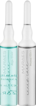 Maraes Elixir Renew Care Doppio Elixir Try Me (Эмульсия «Восстанавливающий элексир» для повреждённых и тусклых волос), 2 шт x 10 мл