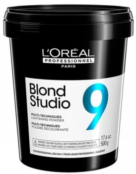 L’Oreal Professionnel Blond Studio 9 Bonder Inside (Обесцвечивающая пудра высокой степени осветления), 500 гр