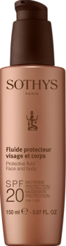 Fluid Face And Body SPF 20 Moderate Protection UVA/UVB (Молочко для лица и тела SPF 20), 150 мл
