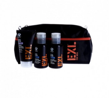 Barex Мини-набор EXL FOR MEN (Шампунь для ежедневного применения+Бальзам для ежедневного применения+Фиксир)