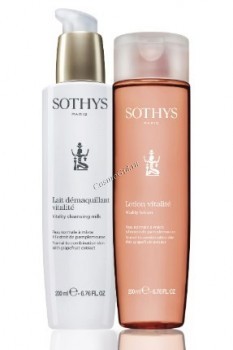 Sothys Vitality Cleansing Milk + Lotion ( "      "), 2  - ,   