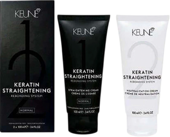 Keratin Straight Pack (Набор для выпрямления волос), 2 х 100 мл