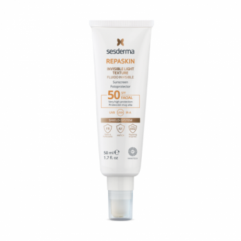 Repaskin Invisible Light Texture Facial sunscreen SPF 50 (Средство солнцезащитное сверхлегкое для лица СЗФ 50), 50 мл