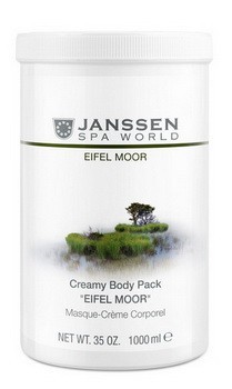 Janssen Creamy body pack «Eifel moor» (Кремовое обертывание «Эйфель мур»), 1000 мл