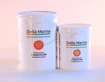 Stella Marina Обертывание лимфодренаж, очищение клеток дермы «7 водорослей» 