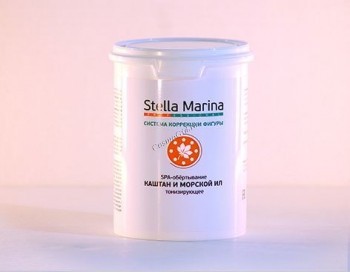 Stella Marina Обертывание тонизирующее «Каштан и морской ил», 800 г