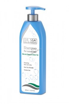 Dr. Sea Shampoo olive oil, papaya&green tea (   ,     ), 400  - ,   