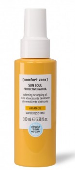Sun Soul Protective Hair Oil Sun Soul (Водостойкое масло для защиты волос с маслом арганы), 100 мл
