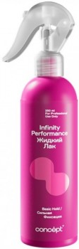 Infinity Perfomance Hair Spray (Лак жидкий с кератином сильной фиксации), 250 мл