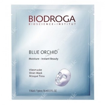 Biodroga Vliesmaske Moisture "Blue Orchid" (     " "), 16 . - ,   