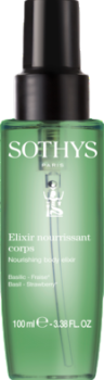 Nourishing body elixir Basil - Strawberry (Насыщенный эликсир для тела «клубника-базилик»), 100 мл
