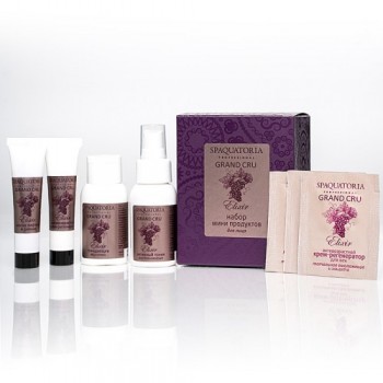 Grand Cru Mini Kit (Набор средств для лица Grand Cru), 2шт*50мл+2шт*15мл+3шт