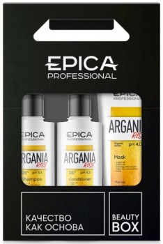 Argania Rise Organic Kit (Набор Argania Rise Organic), 3 шт*250 мл