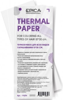 Shape Wave Thermal Paper (Термобумага для всех видов окрашивания), 50 шт.