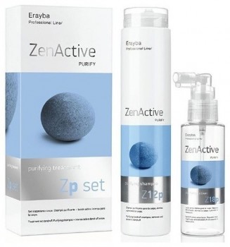 Zen Active Zp set purifying treatment (Набор продуктов (Шампунь профилактический против перхоти, Лосьон против перхоти)), 250+100 мл
