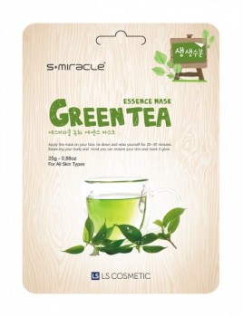 S+Miracle Green Tea Essence Mask (    ), 25  - ,   