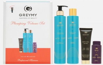 Plumping Volume Set (Набор для объёма волос), 250мл+250мл+50мл+10г