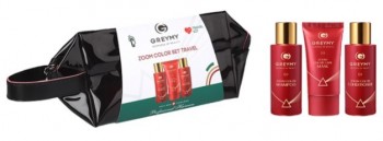 Zoom Color Set Travel (Набор миниатюр для окрашенных волос в косметичке), 50+100+100 мл+1 шт.