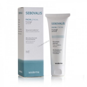 Sesderma Sebovalis Facial gel (Гель для лица), 50 мл